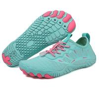Breathable Non-Slip Summer Healthy Womens Mens Wide Toe Water Shoe Barefoot Shoes Quick Dry Yoga Pool(19x13x17cm,15)