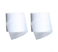 Breathable Non Woven Tree Wrap 2 Rolls 10cm X 35m, Provides For Frost And Sun Shielding And For Protection Against Animals For Healthy Tree Growth(White)