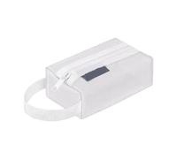 Breathable Nylon Storage Pouches Zippered Closure for Travel Cosmetics Organization Portable Makeup Organiser Bag Office Desktop Storage Pouches