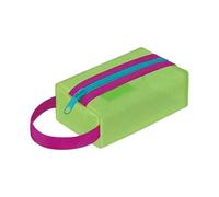 Breathable Nylon Storage Pouches Zippered Closure for Travel Cosmetics Organization Portable Makeup Organiser Bag Office Desktop Storage Pouches