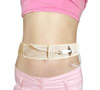 Breathable Peritoneal Dialysis Belt Stretch G/Peg Feeding Tube Holder PD Catheter Covers Bag Drainage Abdominal Fixation Medical Nursing Supplies, Small(24-35 Inch) Beige