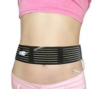 Breathable Peritoneal Dialysis Belt Stretch G/Peg Feeding Tube Holder PD Catheter Covers Bag Drainage Abdominal Fixation Medical Nursing Supplies, Small(24-35 Inch) Black