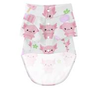 Breathable Pet Apparel for Everyday Use Cute Kawaii-Style Axolotl L