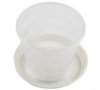 Breathable Plastic Orchid Pot for Long lasting Growth and Easy Maintenance (11cm)