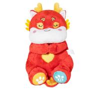 Breathable Plush Animal, Soothing Plush, Dragon Shape Plush Toy with Breathing Movement, New Year Plush Toys, Soft and Cuddly Animal Toy for Children