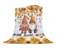 Breathable Plush Blanket Texas Star Print Vintage Colorful Farmhouse Wooden Barn Door American Flag Throws Flannel Sofa Throw For Picnic Sofa All Seasons 60"x50"