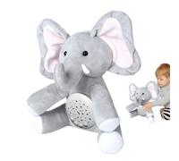 Breathable Plush | Soothing Light Projector | Soft Breathable Plush with 3 Adjustable Speeds Music and Soothing Light | For Boys Girls Home Travel Sleep Christmas Birthday