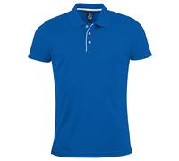 Breathable Polyester Pique Polo SOL'S Performer Short Sleeve Shirt S - 3XL