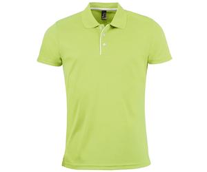 Breathable Polyester Pique Polo SOL'S Performer Short Sleeve Shirt S - 3XL