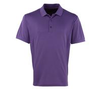 Breathable Polyester Polo Premier Unisex Coolchecker Pique Shirt S-5XL