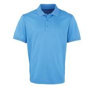 Breathable Polyester Polo Premier Unisex Coolchecker Pique Shirt S-5XL