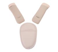 Breathable Pram Belt Cushion Baby Seat Belt Shoulder Pad Set 3 Pads Seat Belt Pads Baby Belt Covers