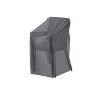 Breathable Protective Cover for Stackable Chairs 67x67xH80/110cm Cover Tarp Hood
