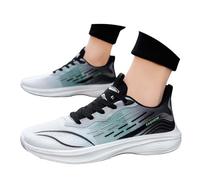 Breathable Running Shoes Lightweight Athletic Sneakers for Walking Casual Fashion Lace Up Mesh Workout Gym Training Footwear Wearable Happiness for Every Mile Mint Green