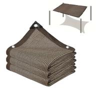 Breathable Shade Cloth Waterproof Garden Sunshade Sail Rectangular Privacy Screen for Balcony Outdoor Solar Protection Net for Plants Terrace Greenhouse (5x10m)