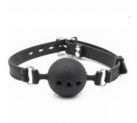 Breathable Silicone Sex Gag Open Mouth Bondage Ball Gags Bite Gag Muzzles