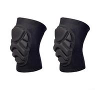 Breathable Ski Protective Shorts with Full Side Hip and Thigh Coverage for Active Movement in Cold Weather Sports (M-Knee braces)