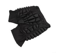 Breathable Ski Underwear for Men Women Black(XL-Hip protector)