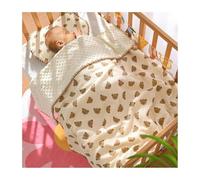Breathable Soft Summer Cooling Baby Blanket with Cute Printing and Dotted Backing for Kindergarten Toddler (Bear)