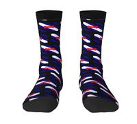Breathable Sports Socks, Puppy Play Pride Flag, Office Sock Anti Sweat Socks for Outdoor Walking 40cm