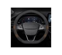 Breathable Steering Wheel Cover For Focus For Mondeo For Fiesta For Edge For Ecosport For Explorer For Fusion For Ranger For Taurus For Shelby D Shape Car Steering Wheel Cover(D Orange)
