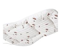 Breathable Strollers Seat Pad Shock Absorption Cushion 5-Hole Design for Four Season Enjoy Comfort Ergonomic Infant Insert Vibration-Reduction Mat Machine-Washable Breathable Padding
