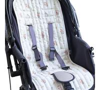 Breathable Strollers Seat Pad Soft Comfortable Fabric Multiple Hole Seat Cushion for Baby Carriers Cooling Strollers Mat