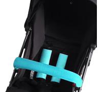 Breathable Strollers Strap Bib Front Armrest Teething Towel Protective Sleeve Baby Pram Cart Saliva Towel Infant Carriage Shoulder Belt Protector