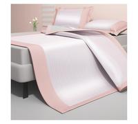 Breathable Summer Sleeping Mat With Pillowcase,Cooling Ice Silk Fabric Machine And Foldable Washable Portable Design Compact, Dorm Rooms And Hotels