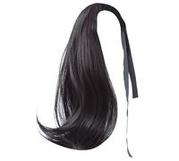 Breathable Tie Back Curly Ponytail Hairpiece Natural Looking Hair Extension for Women Various Occasion Outfit Curly Wigs for Women