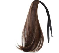 Breathable Tie Back Curly Ponytail Hairpiece Natural Looking Ponytail Hair Extension For Women Various Occasion Outfit Synthetic Hair Extension