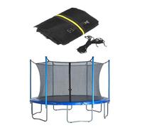 Breathable Trampoline Net, Recreational Trampolines Safety Enclosure Net for 8ft 10ft 12ft 14ft 15ft 16ft Trampoline Replacement Enclosure Net Accessory