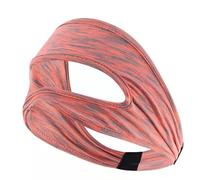 Breathable Virtual Reality Face-Piece Cover, Sweat-Absorbing Lightweight Polyester with Anti-Slip Design for Comfortable Extended Gaming, Purple