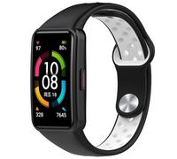 Breathable Watch Strap for Huawei Band 6 / Band 6 Pro/Band 6 NFC, Silicone Sport Replacement Band for Honor Band 6