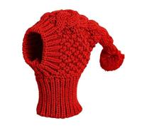 Breathable Winter Dog Hat Warm Acrylic Fibre Knitted Hat for Whippets Italian Greyhounds Daily Use Cold Weather Walking Dog Accessories