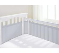 BreathableBaby 4 Sided Airflow Cot Liner - Grey