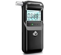 Breathalyzer, 2026 Breathalyzers for Alcohol with LCD Digital Display Personal Portable Alcohol Breathalyzer Tester with 5 Mouthpieces for Home and Party Use