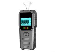 Breathalyzer, Portable Digital Breathalyzer with Voice Broadcast, Non-Contact Semiconductor Sensor for BAC Testing, LED Display with Color-Coded Results