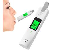 Breathalyzer Tester - Alcohol Breathalyzer Tester, Accurate LED Display Backlight Pocket Alcohol Detector |Light And Sound Warning, Portable Breath Alccohol Testerr For Personal Or Professional Use