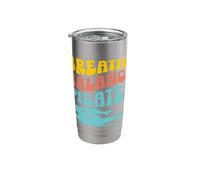 Breathe Balance Pilates Workout Exercise Stainless Steel Insulated Tumbler