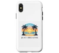 Breathe Calm Energy Breathwork Mindful Livings Tai Chi Flow Case for iPhone X/XS