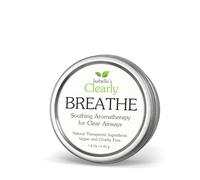 Breathe Easy, Natural Aromatherapy Essential Oil Blend for Sinus and Nasal Congestion Relief, Seasonal Allergies | Chest Rub for Adults, Kids, Toddlers, Babies with Peppermint + Eucalyptus | USA Made