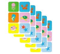 Breathe Easy Patches 30 Pack, Soothing Vapours for Easy Breathing, Congestion Clearing Patch, All Natural Essential Oil-Infused Adhesive Stickers for Nasal Congestion (Sea Creatures)