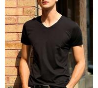Breathe Easy This Summer with Our Men's Quick Dry T shirt Made from Innovative Mesh Fabric Technology (XL Black)