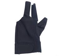 Breathe Easy while Playing Premium Billiard Gloves Designed to Provide Comfort & Gripping Power on the Table (Black)