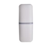 Breathe Easy with This Practical Portable Toothbrush Storage Solution for Any Trip (White)