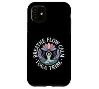 Breathe Flow Calm Yoga Tribe Peaceful Mindful Journey Case for iPhone 11