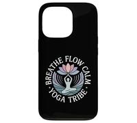 Breathe Flow Calm Yoga Tribe Peaceful Mindful Journey Case for iPhone 13 Pro