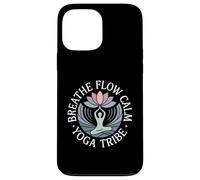 Breathe Flow Calm Yoga Tribe Peaceful Mindful Journey Case for iPhone 13 Pro Max