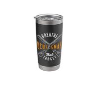 Breathe Focus Smash That Clay Targets Shooting Clay Shooting Stainless Steel Insulated Tumbler